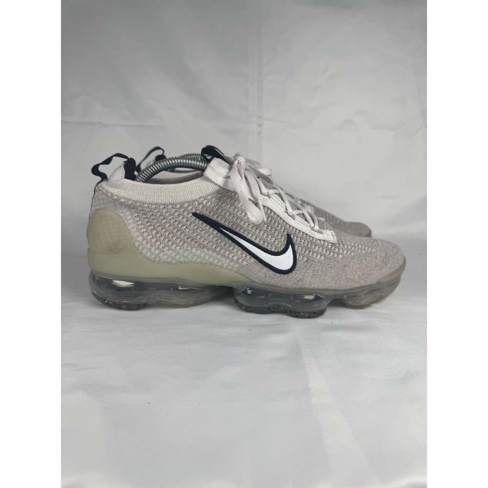Nike Air VaporMax 2021 Flyknit DH4084-100 Mens 10 Sneakers Gray Running Shoes